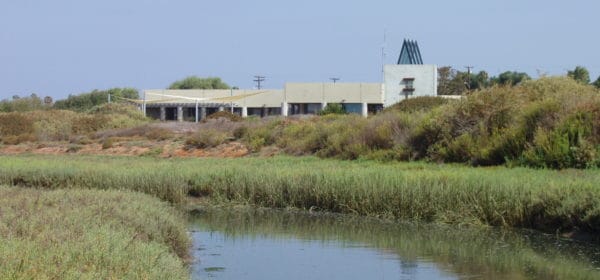 Visitor Center from the Tidal Linkage