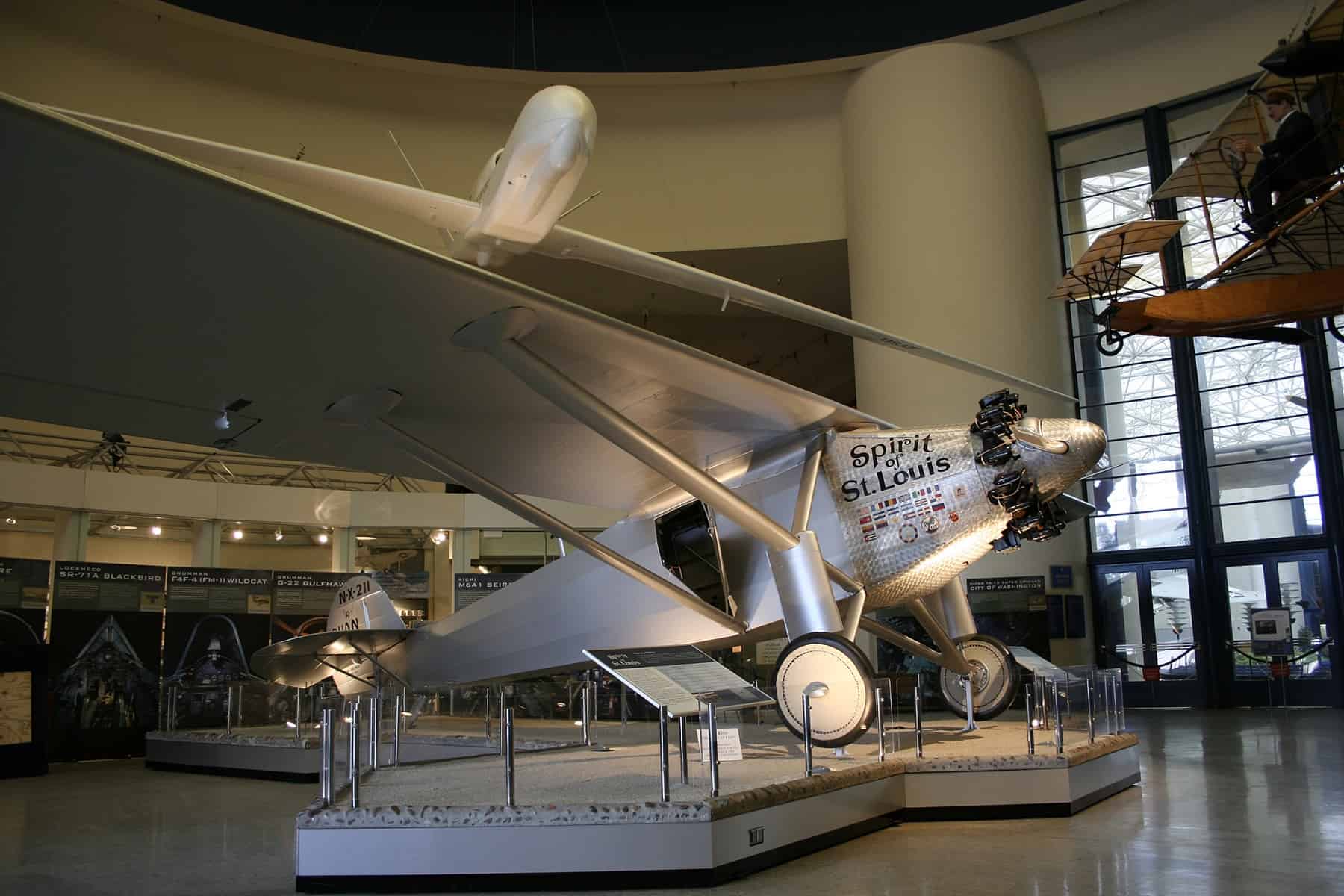 National Air & Space Museum / Spirit of St.Louis Plane / Aeroplane