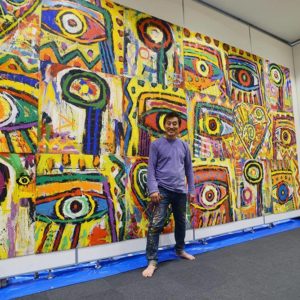 Rocco With Paintings (2)