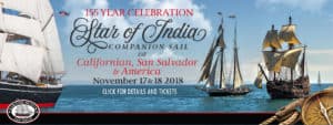 Celebrate Star of India's 155 years with the Maritime Museum of San Diego