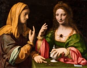 The San Diego Museum of Art Covnersion of the Magdalene 1520 by Bernardino Luini