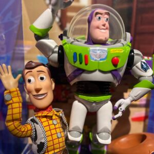 Buzz And Woody At Comic Con Museum