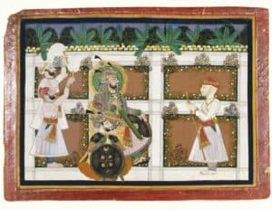 Illustrated manuscript of Maharaja Ram Singh of Kota