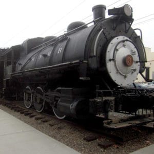 Steam Engine At La Mesa Depot