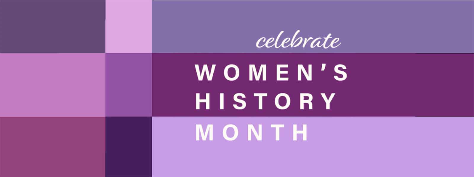 Women’s History Month Card, Poster, Template, Background Vector EPS 10