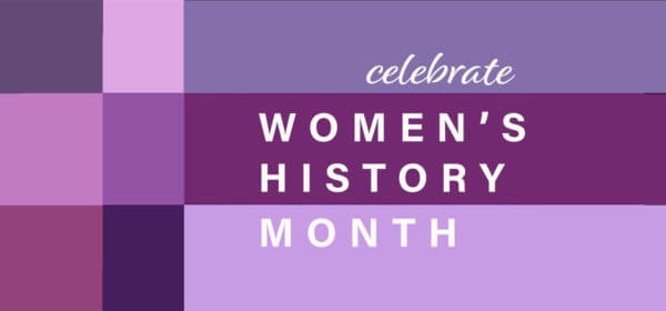 Women’s History Month Card, Poster, Template, Background Vector EPS 10
