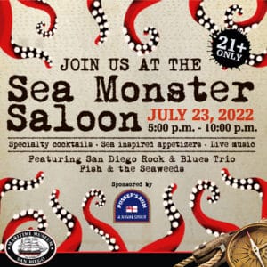 Sea Monster Saloon 21+ Party Aboard Star of India