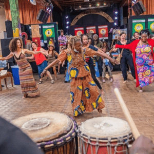 Dance And Drums At WorldBeat