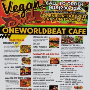 Vegan Soul At WorldBeat Cafe