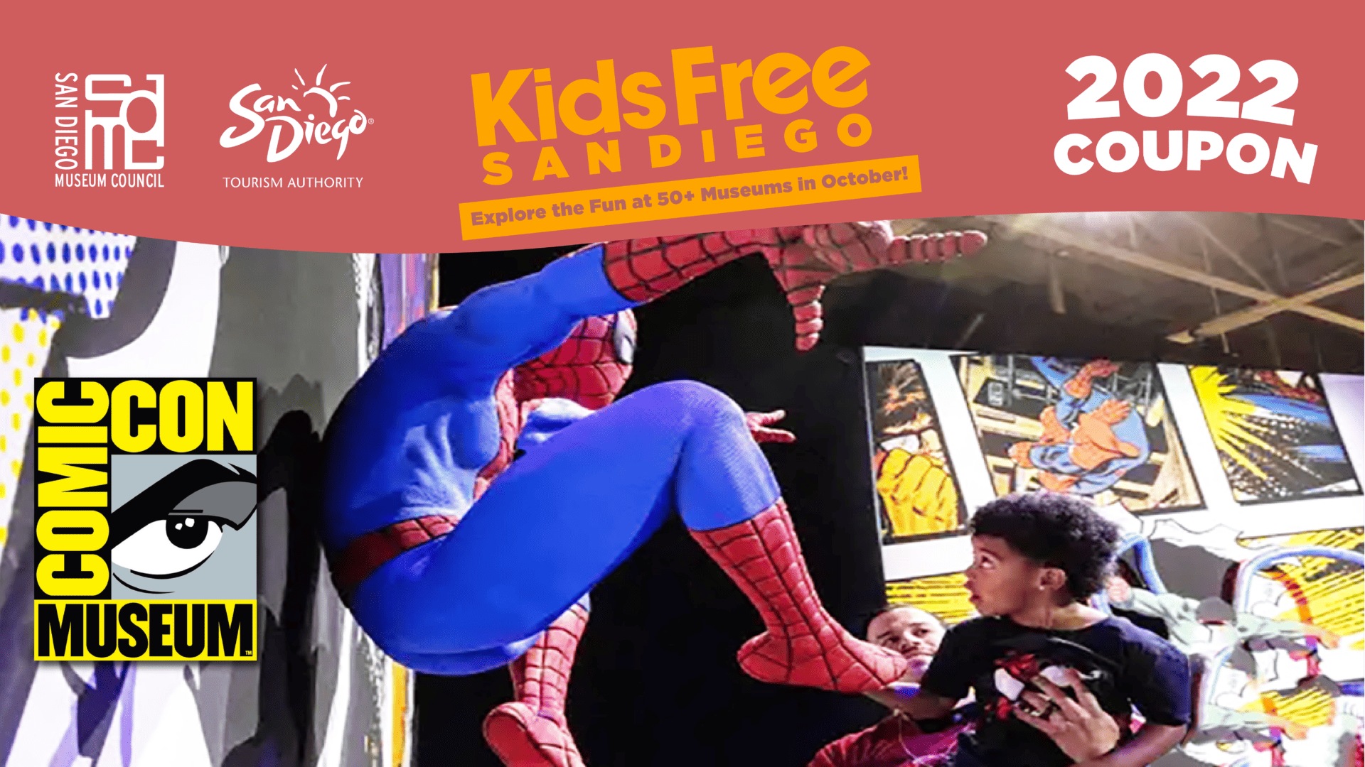 ComicCon Kids Free 2022 Coupon San Diego Museum Council