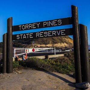 Torrey Pines State Reserve Sign