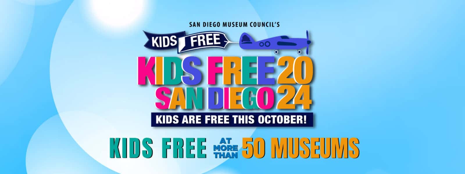 Kids Free 2024 Web Banner