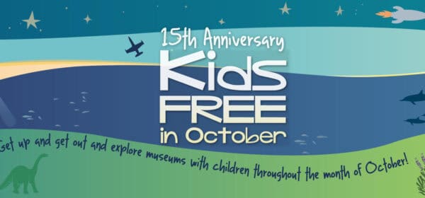Kids Free 15th Annivesary Banner
