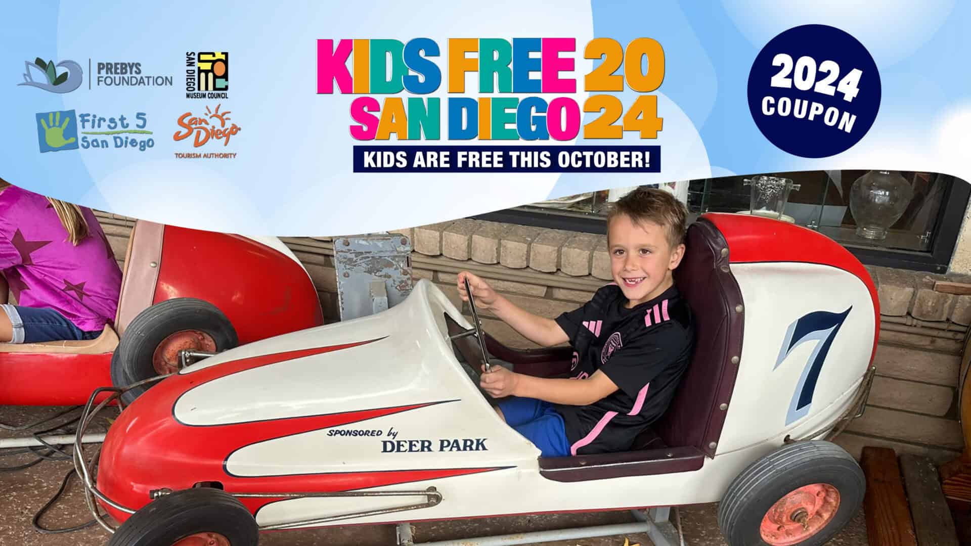 Deer park winery auto museum kids free coupon san diego museum council