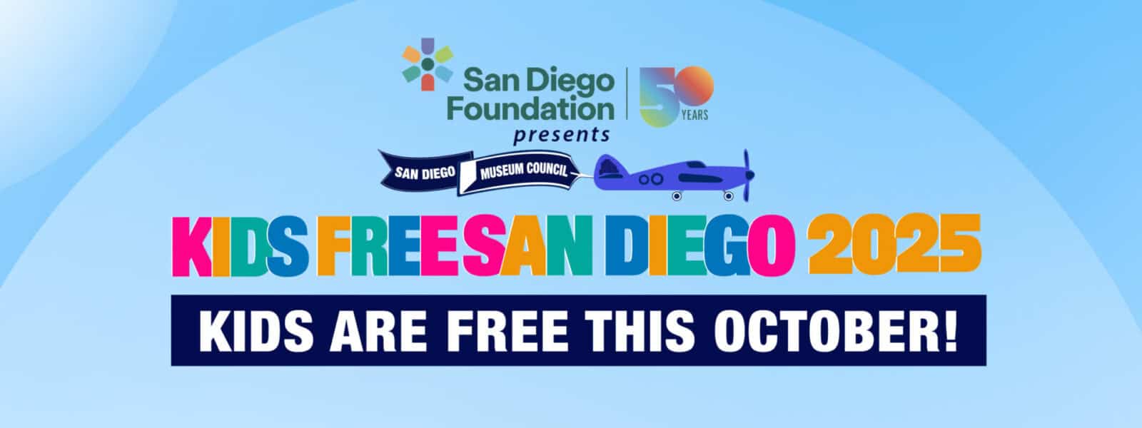 Kids Free 2025 Website Banner Page