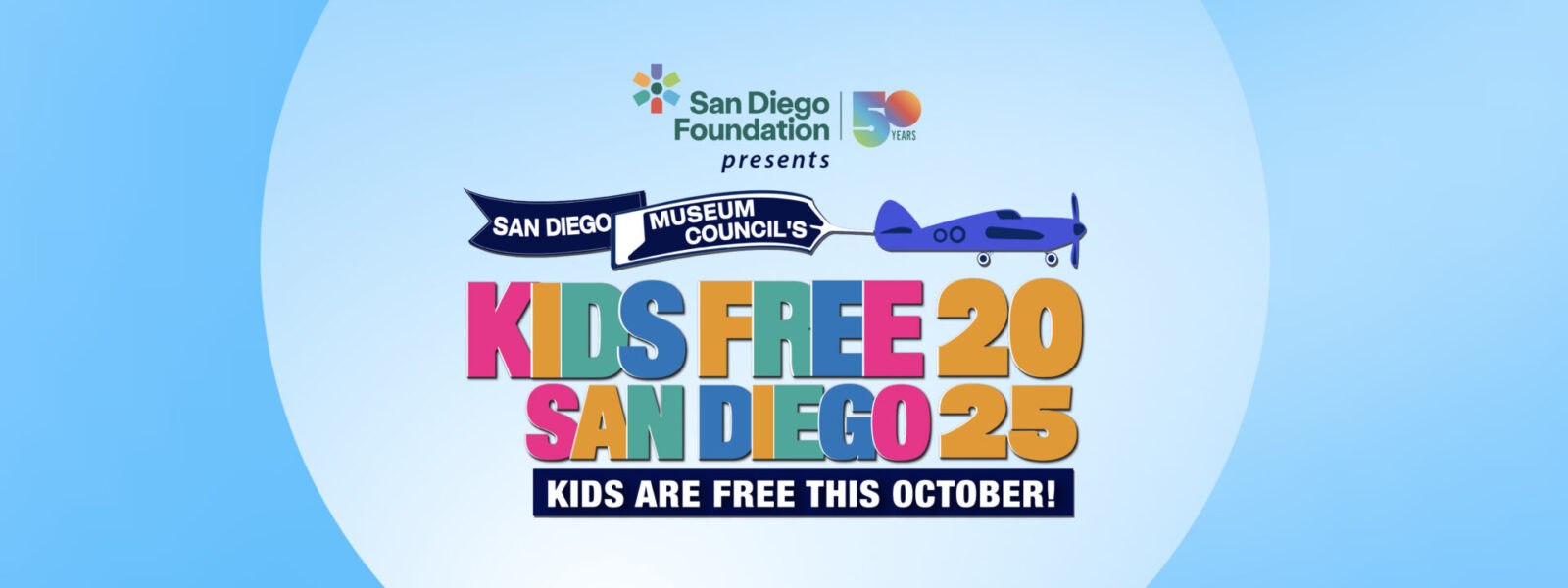 Kids Free 2025 Website Banner