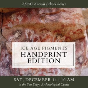 Ice Age Pigments – Handprint Edition