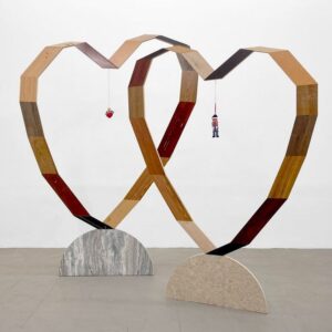 Joe Yorty, Heart 01 & Heart 02, 2024 SD Art Prize