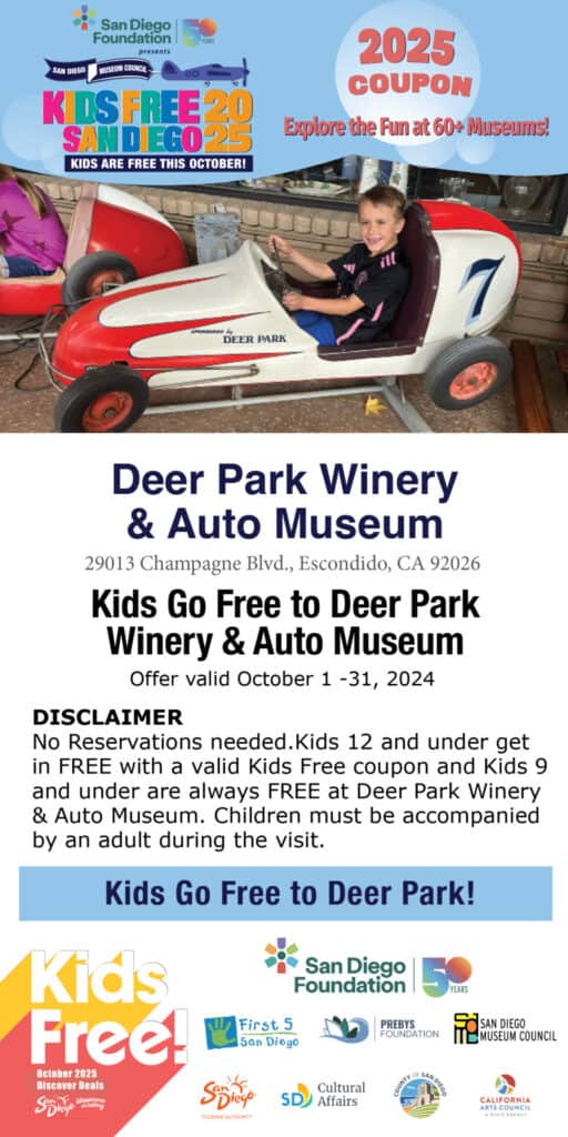 Deer Park Kids Free 2025 Coupon