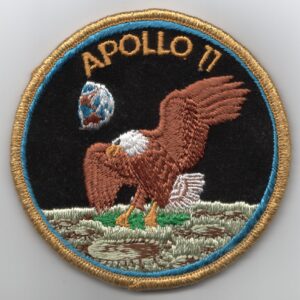 Apollo 11 Patch Scan Med