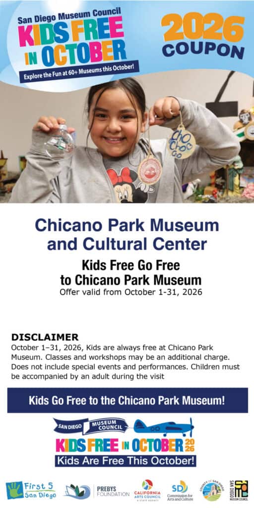 Chicano Park Museum English Kids Free 2026 Coupon (1)