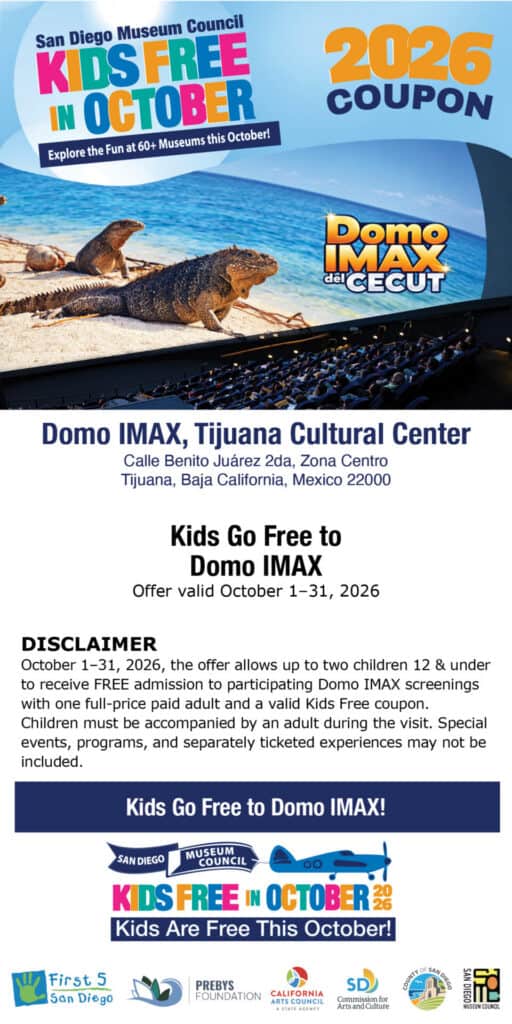 Domo Imax Kids Free Coupon 2026