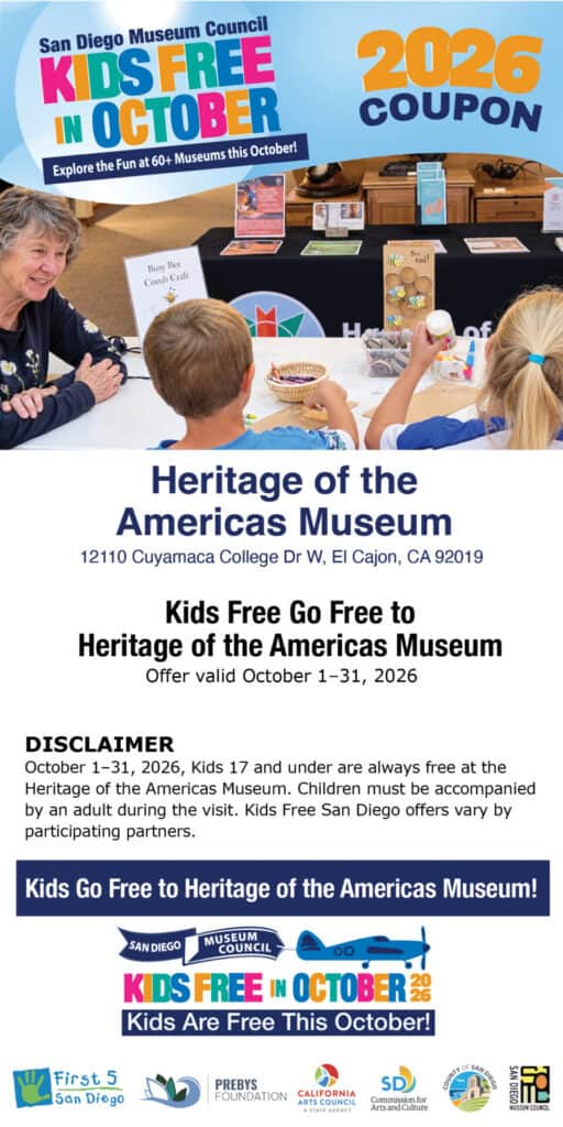 Heritage Museum Kids Free Coupon 2026