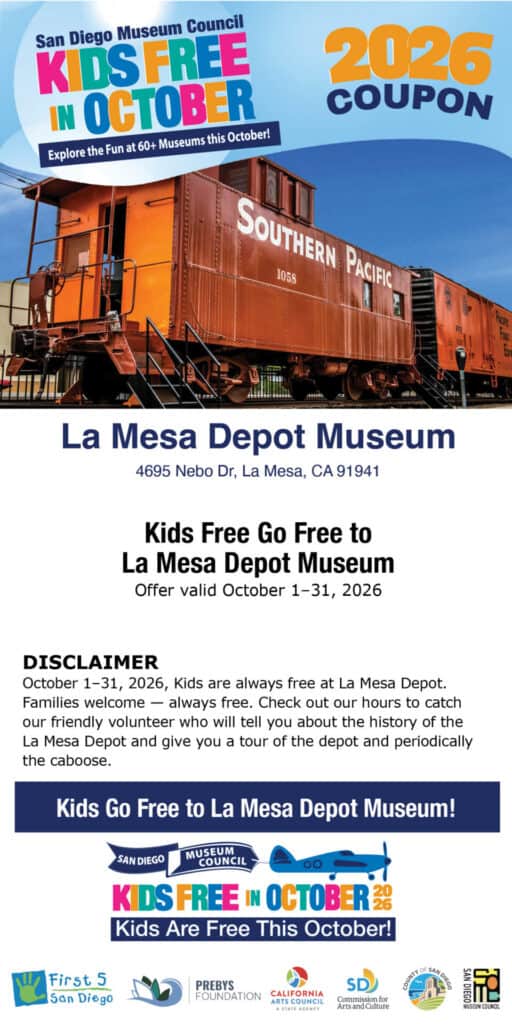 La Mesa Depot Kids Free Coupon 2026