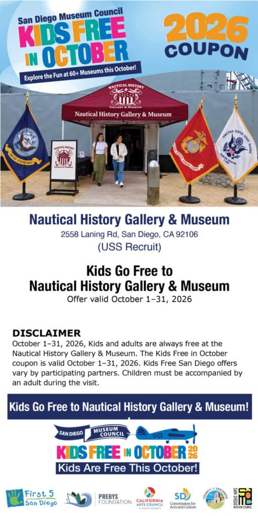 Nautical History Kids Free Coupon 2026