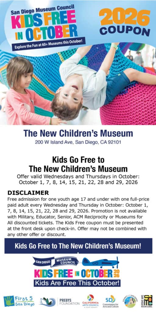 New Childrens Museum Kids Free Coupon 2026