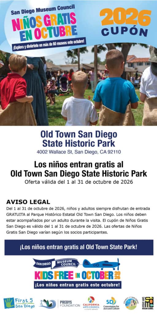Old Town Spanish Kids Free Coupon 2026