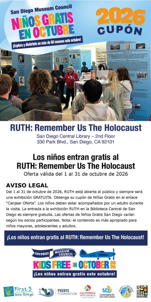 Ruth Spanish Kids Free Coupon 2026