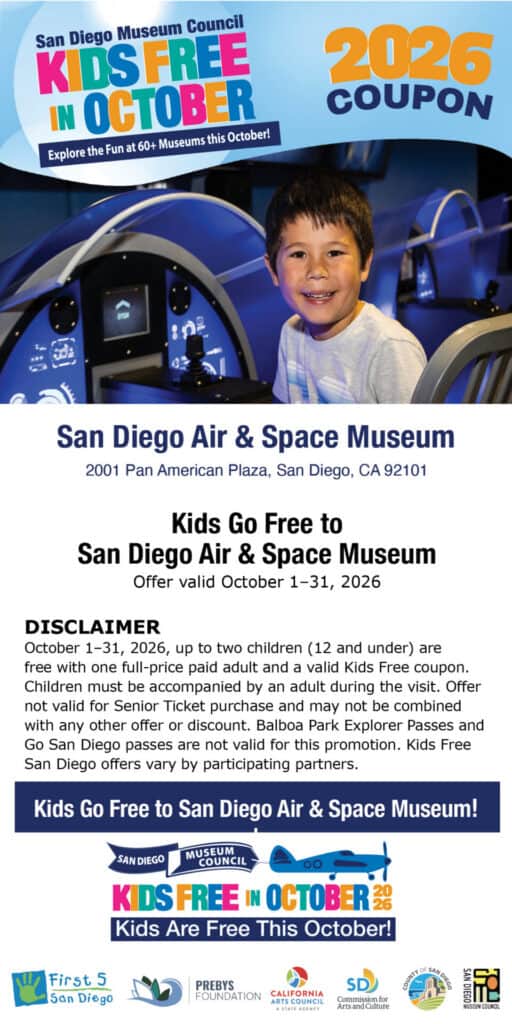 Sd Air & Space Museum Kids Free Coupon 2026