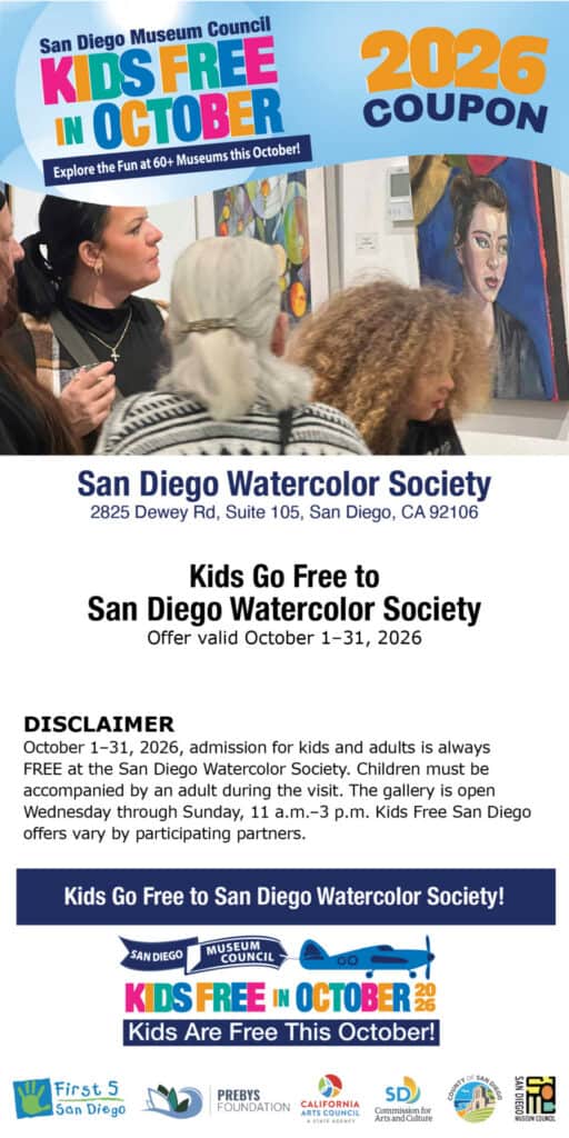 Watercolor Society Kids Free Coupon 2026