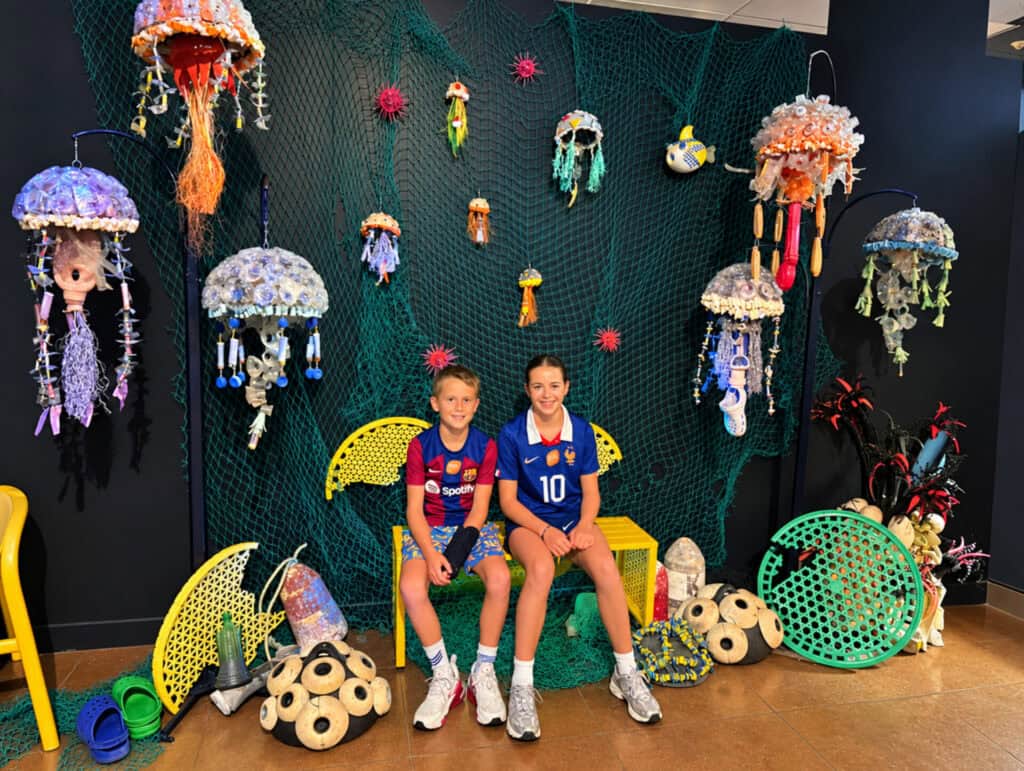 Kids Fun At New Exhibit